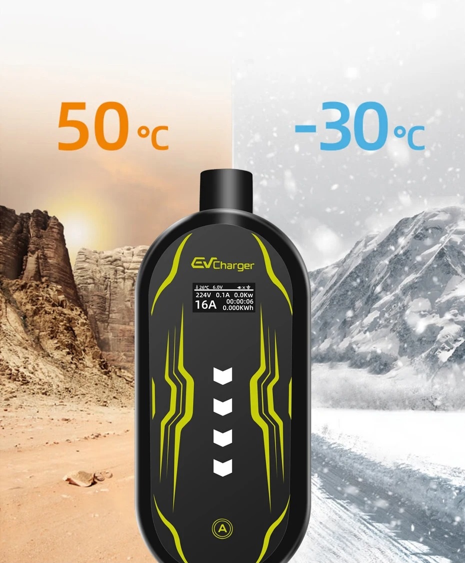 Punjač EV Type 2 -7kW- 32A (monofazni) UKO-UTO WiFi SMART BK - Slika 5