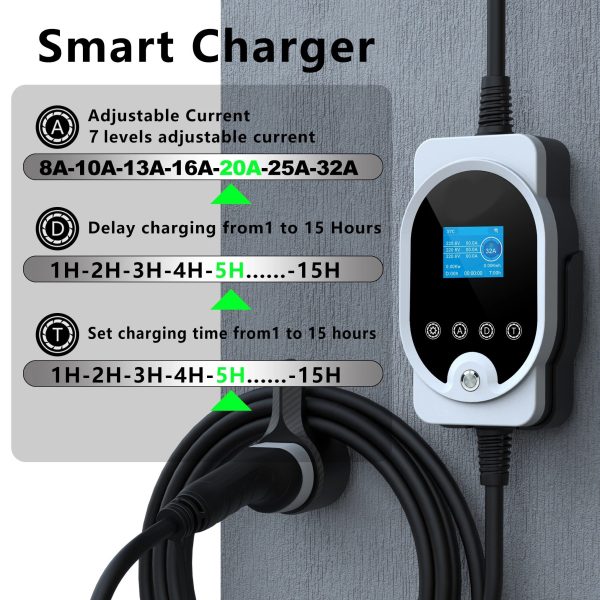 Punjač za EV Type 2 SMART -22kW- 32A  (trofazni) WH14 - Slika 9