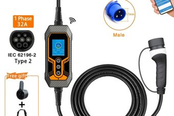 Punjač EV Type 2 -7kW- 32A  (monofazni) UKO-UTO WiFi SMART