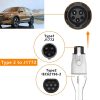 Adapter za punjač EV Type 2 na Type 1 (J1772) - Slika 4