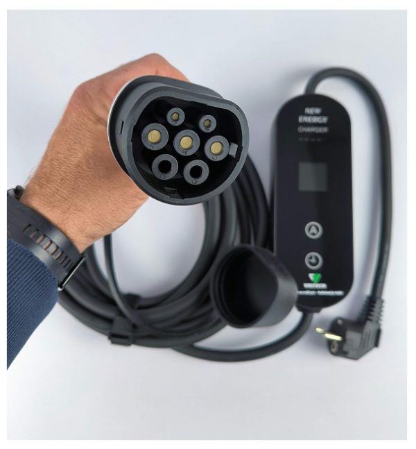 Punjač EVSE Type 2 -3,5 kW- sa kablom 5m Voltech - Slika 3