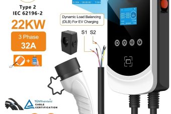Punjač EVSE Type 2 – 22kW 32A trofazni sa Dual Dynamic Load Balancing opcijom