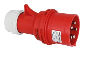 Industrijski CEE Crveni Utikač – 16A, 400V, 5P