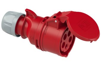 Industrijska CEE Crvena Utičnica za kabl – 16A, 400V, 5P